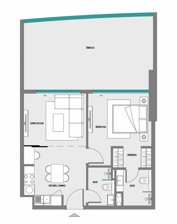 Samana Greenfield Floor Plan Diagram